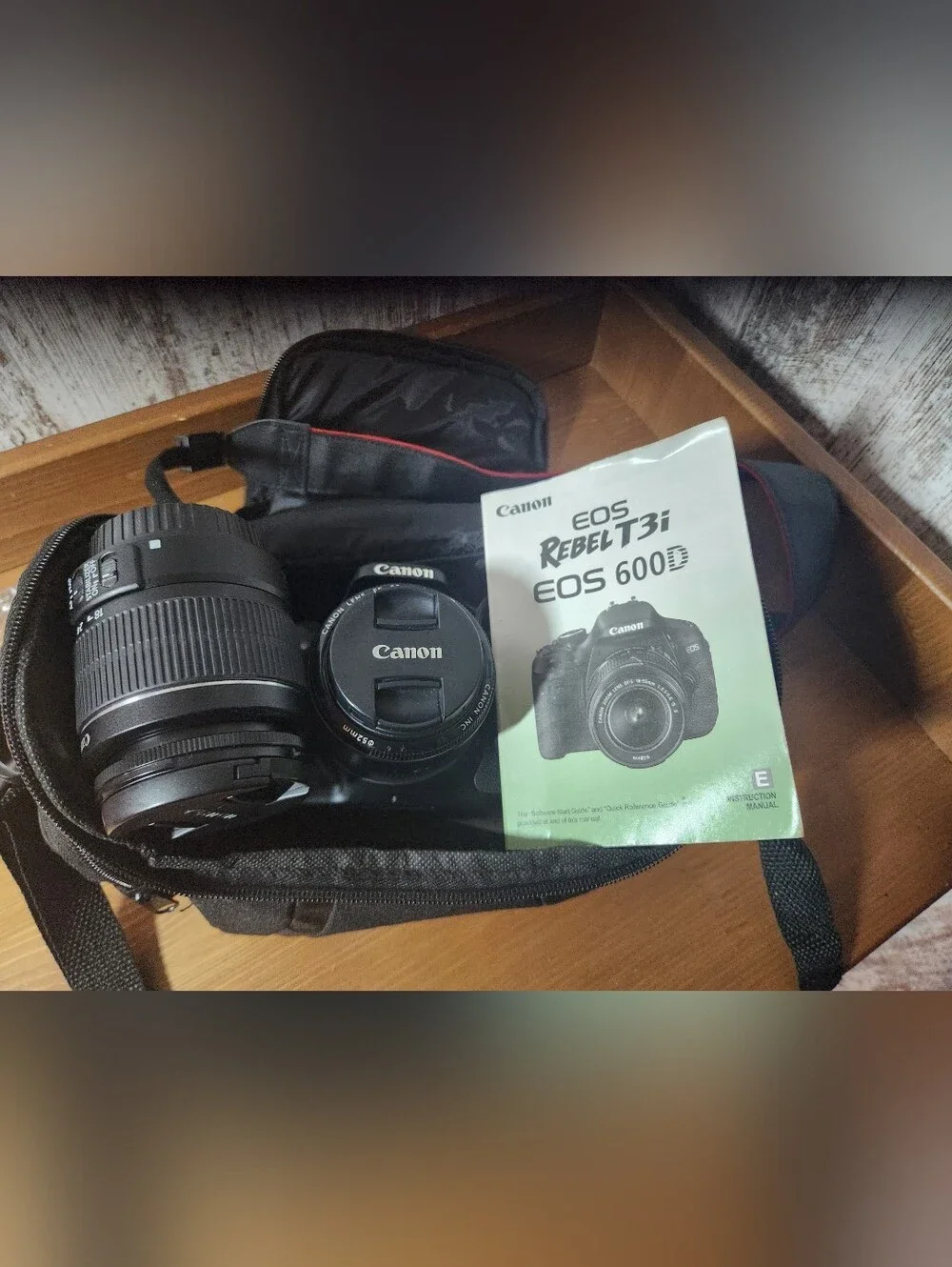 Canon Black EOS Rebel T3i / 600D Kit with Black Lenses - More Pictures Coming!